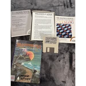 Transylvania Penguin Software Macintosh 1984 Complete